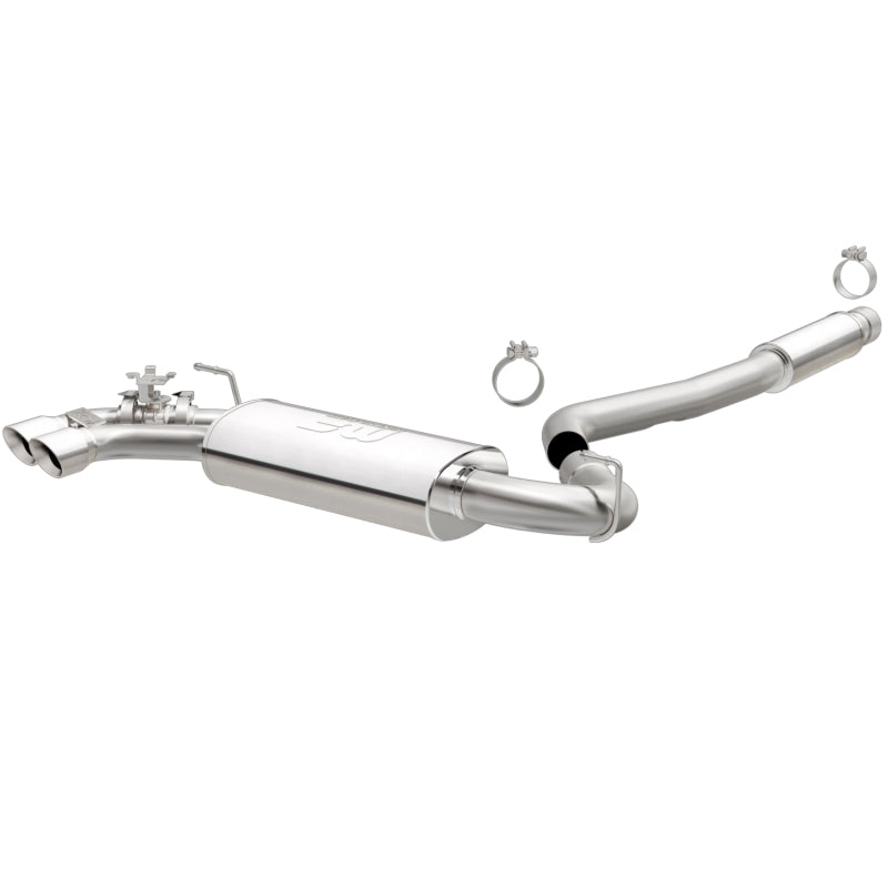 MagnaFlow SYS Cat-Back 15-16 BMW 428i Gran Coupe 2.0L 3in Dual Rear Ext Driver Side 3in Tips - mag15386