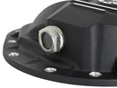 aFe Power Pro Series Rear Differential Cover Black w/Machined Fins 16-17 Nissan Titan XD(AAM 9.5-14) - afe46-70362