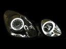 ANZO 1998-2005 Lexus Gs300 Projector Headlights w/ Halo Chrome - anz121143