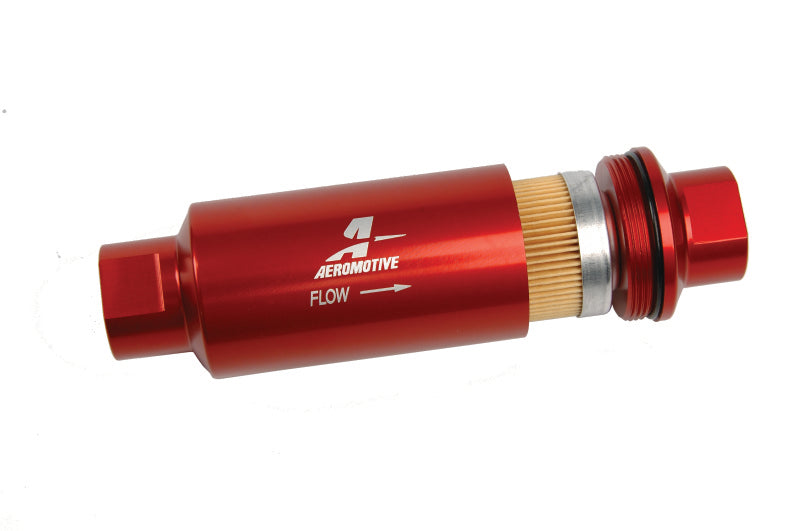 Aeromotive In-Line Filter - (AN-10) 10 Micron fabric Element - aer12301