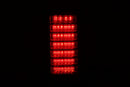 ANZO 2003-2009 Hummer H2 LED Taillights Red/Clear - anz311068