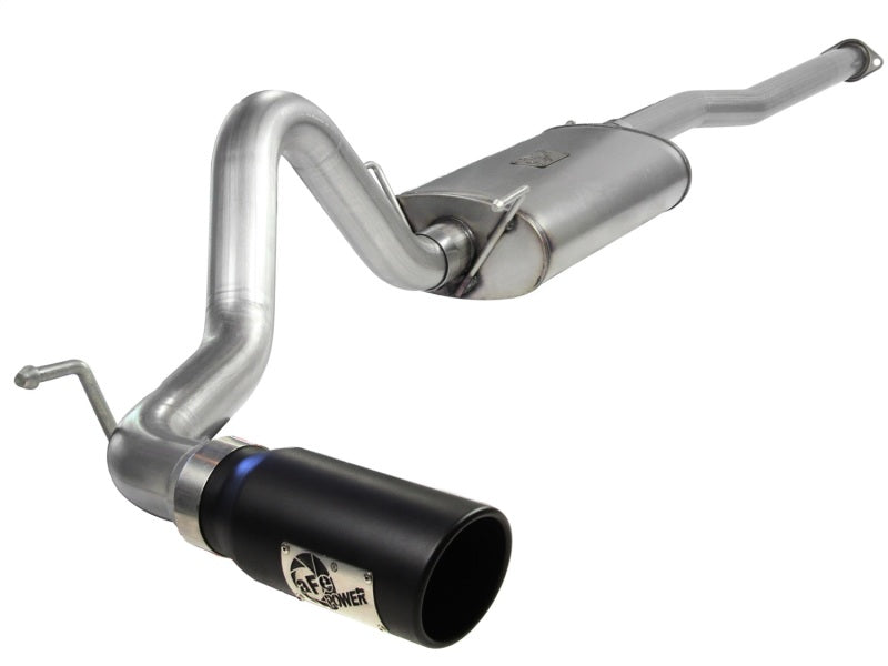 aFe MACH Force XP 3in Cat-Back Stainless Steel Exhaust System w/Black Tip Toyota Tacoma 13-14 4.0L - afe49-46022-B