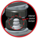 Air Lift Replacement Air Spring - Loadlifter 5000 Ultimate Bellows Type w/ internal Jounce Bumper - alf84293