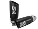 aFe Power 09-15 Dodge Ram 3.0L/5.7L Black Exhaust Tip Upgrade - afe49C42046-B