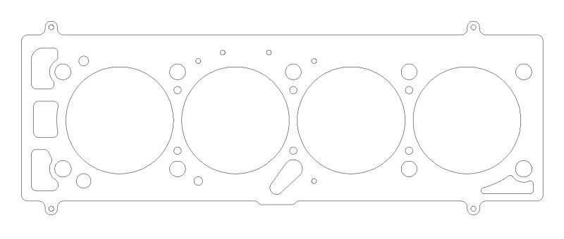 Cometic 76-85 Porsche 924 88mm .080 inch MLS Head Gasket - cgC4542-080