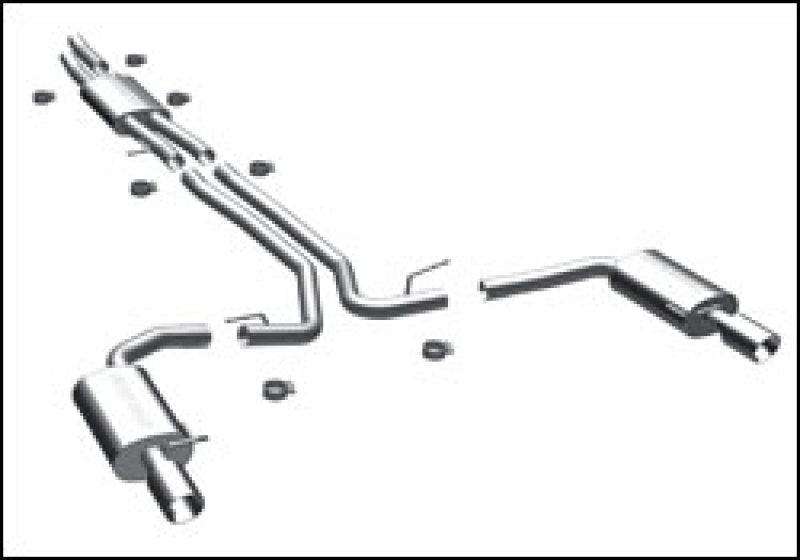 MagnaFlow SYS C/B 2010 Ford Taurus SHO 3.5L T - mag15769