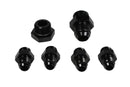 Aeromotive A4 Regulator Fitting Kit (for two (2) carbs) (4) AN-06/(1) AN-10/(1) AN-10 Plug) - aer15202