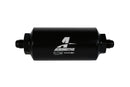 Aeromotive In-Line Filter - (AN-6 Male) 10 Micron Fabric Element Bright Dip Black Finish - aer12347