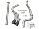 aFe Takeda 3in SS Exhaust Cat-Back 13-16 Ford Focus ST 2.0L Black Tips - afe49-33083-B