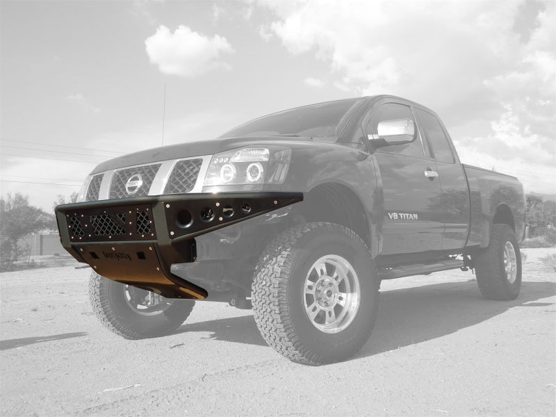 Addictive Desert Designs 04-15 Nissan Titan Venom Front Bumper - addF901822590103