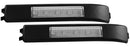 ANZO LED Mirror Lights 2009-2014 Ford F-150 LED Mirror Lights Clear w/ Amber LED - anz861115