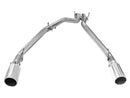 aFe MACHForce XP DPF-Back Exhaust 3in SS w/ 5in Polished Tips 2014 Dodge Ram 1500 V6 3.0L EcoDiesel - afe49-42045-P