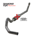 Diamond Eye KIT 4in TB MFLR RPLCMENT PIPE SGL SS: 94-02 DODGE CUMMINS 5.9L - depK4212S-RP