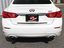 aFe Takeda 2.5in 304 SS Axle-Back Exhaust w/ Black Tips 16-18 Infiniti Q50 V6-3.0L (tt) - afe49-36130NM-B