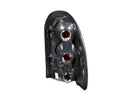 ANZO 1996-2000 Chrysler Voyager Taillights Black - anz211039