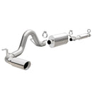MagnaFlow Cat-Back 2016 Toyota Tacoma TRD 3.5L V6 SS 3in Single Pass Side Exit Rear 4in Tip - mag19293