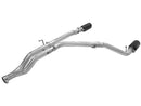 aFe MACHForce XP DPF-Back Exhaust 3in SS w/ 6in Black Tips 2014 Dodge Ram 1500 V6 3.0L EcoDiesel - afe49-42044-B