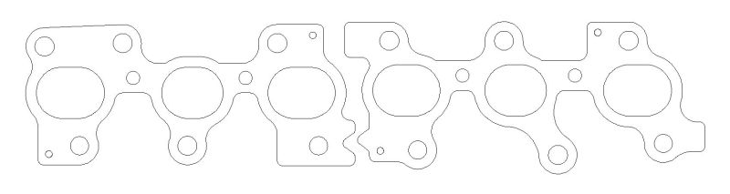 Cometic Toyota 2JZGTE 93-UP 2 PC. Exhaust Manifold Gasket .030 inch 1.600 inch X 1.220 inch Port - cgC4209-030