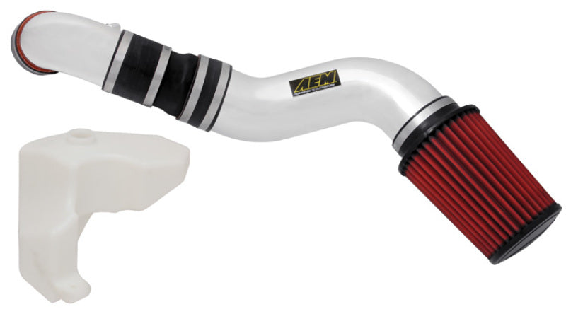 AEM 10 Hyundai Genesis Coupe 3.8L Polished Cold Air Intake - aem21-688P