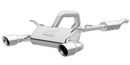 MagnaFlow 2018+ Jeep Wrangler 3.6L 409 SS Dual Split Rear Exit Polished Tips Cat-Back Exhaust - mag19416