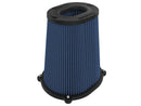 aFe Quantum Pro-5 R Air Filter Inverted Top - 5.5inx4.25in Flange x 9in Height - Oiled P5R - afe23-91133