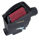 Airaid 08-10 Ford F-250/350 6.4L Power Stroke DSL MXP Intake System w/o Tube (Oiled / Red Media) - air400-214-1