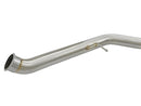 aFe MACHForce XP Exhaust SS304 Down-Pipe Back 4in Carbon Tips for 16-17 BMW M2 (F87) L6-3.0L - afe49-36330-C