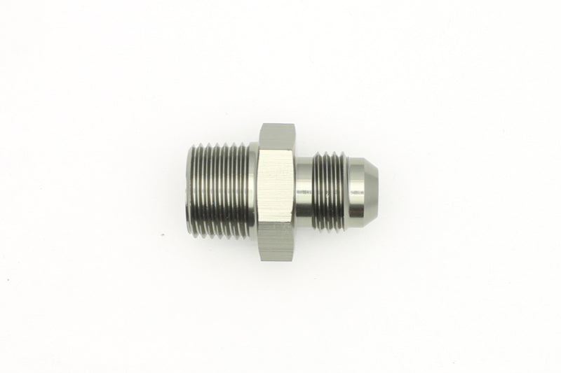 DeatschWerks 6AN Male Flare To 3/8in. Male NPT Adapter - dw6-02-0902
