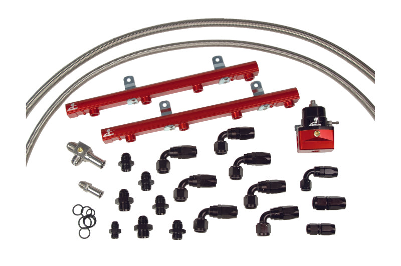 Aeromotive 99-04 Ford 5.4L Lightning and Harley 1/2 Ton Truck Billet Fuel Rail System - aer14127