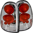 ANZO 1996-2000 Chrysler Voyager Taillights Chrome - anz211037