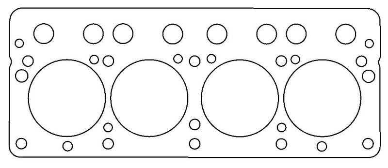 Cometic Triumph 1500cc Spitfire 74mm .043 inch Copper Head Gasket - cgC4153-043
