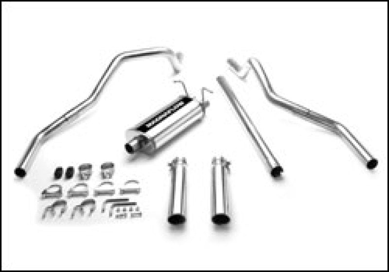 MagnaFlow Sys C/B 99 Ford F-Series Dual Exit - mag15749