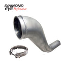 Diamond Eye KIT 4in DWNP HX40 TURBO-DIRECT FLANGE W/ V-Band CLAMP AL DODGE 94-02 - dep221043