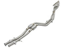 aFe Twisted Steel Long Tube Headers w/ Mid Pipes (Street) 96-99 BMW M3 L6-3.2L S52 - afe48-36316-YC