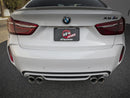 aFe MACH Force-Xp 3.5in. 304 SS C/B Exhaust w/o Muffler 15-18 BMW X5 M V8-4.4L (tt) - Polished Tip - afe49-36342-P