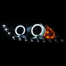 ANZO 2011-2013 Kia Sorento Projector Headlights w/ Halo Chrome (CCFL) - anz111249