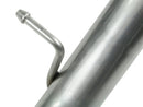 aFe MACHForce XP Exhaust Cat-Back SS-409 04-06 Jeep Wrangler TJ Unl L6 4.0L 2.5in Off-Road No Tip - afe49-46229