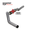 Diamond Eye KIT 5in CB MFLR RPLCMENT PIPE SGL AL: 2006-2007.5 CHEVY 6.6L 2500/3500 - depK5126A-RP