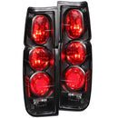 ANZO 1986-1997 Nissan Hardbody Taillights Black - anz211118