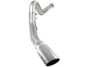 aFe Atlas 5in DPF-Back Aluminized Steel Exh Sys, Ford Diesel Trucks 11-14 v8-6.7L (td) Polished tip - afe49-03055-P