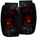 ANZO 1998-2001 Ford Explorer Taillights Dark Smoke - anz221186