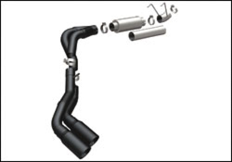 Magnaflow Black Series Sys C/B 07-10 Dodge Ram 6.7L - mag17003