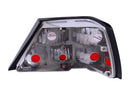 ANZO 1986-1995 Mercedes Benz E Class W124 Taillights Red/Clear - anz221159