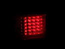 ANZO 2007-2014 Ford Expedition LED Taillights Red/Clear - anz311108