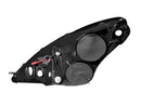 ANZO 2000-2005 Toyota Celica Projector Headlights w/ Halo Black - anz121387