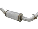 aFe Rebel Series 2.5in 409 SS Cat-Back Exhaust w/ Black Tips 2007+ Jeep Wrangler (JK) V6 3.6L/3.8L - afe49-48062-B