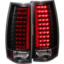 ANZO 2007-2014 Chevrolet Suburban LED Taillights Black - anz311084