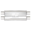 MagnaFlow Muffler Mag SS 18X5X8 2.5 D/D - mag12468
