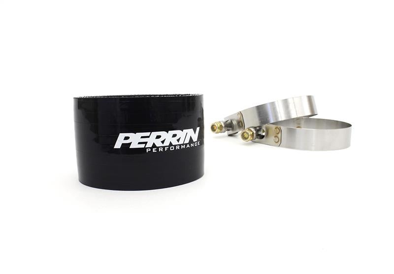 Perrin Subaru 02-07 WRX 04-14 STi Top Mount Intercooler Coupler Kit Black - paPSP-ITR-301BK