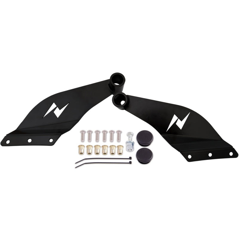 ANZO 2002-2008 Dodge Ram LED Bar Roof Mounting Brackets - anz851064